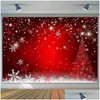 Party Decoration Christmas Backdrop Birthday Pography Background For Po Studio Pophone Red Children Drop Delivery Home Garden Festiv Dhhl5