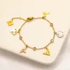 Nieuwe Stijl Zwarte Armbanden Vrouwen Bangle Designer Dubbele Letter Sieraden 18K Vergulde Roestvrijstalen Polsband Manchet Mode-sieraden Accessoires