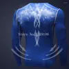 Erkekler Tişörtleri Sıkıştırma Giysileri Aktif Tshirt Erkekler Egzersiz Tişört Uzun Kollu Fitness MMA Rashguard Sweatshirt XXXL HIZLI