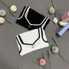 Womens Knit Tanks Dames Top Merk Katoen Sexy Sport Vest Hemdje Letter Mouwloos Gebreide Top
