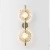 Luminárias de parede noite LED LEITO LIGHT BAINS Jungle Mirror Lamp for Bedroom Decoração de casa Apliques de luxo Murale