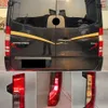 1 Uppsättning för Mercedes Benz Sprinter 2019 2020 2021 Halogen bakre bakljusstopp Turnsignallampa med glödlampa A9108200300 A9108200200