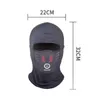 Caschi da motociclista Cappello da ciclismo estivo/invernale traspirante Protezione per il collo in pile termico Protezione per il casco Maschera Passamontagna per il viso