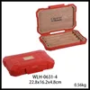 Portable Cedar Wood Cigar Humidor Case W/ Humidifier 5 Slots Travel Cigar Storage Box Smoking Accessories