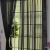 Curtain 1pc Bedroom Curtains European And American Style Window For Living Room Decoration Door Drape Panel Sheer Tulle