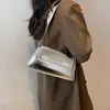 Top Y2k Style métallisé Pu cuir sacs à bandoulière pour femmes marque de luxe petit sac à rabat femme sacs à main et sacs à main 230308