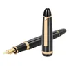 Fountain stylos Jinhao x850 Metal Pen Black Gold Ef F Nib School Office Supplies Ink Gift Stationery 230323