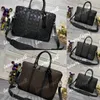 Mens Bag evrak çantaları moda tasarımcı çantaları erkek omuz çantası tasarımcıları çanta hpb m46457 m40445 messenger orijinal deri el çantaları 5 renk 36.5cm crossbody