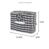 Update Nieuwe Leuke Strik Raster Auto Tissue Box Auto Hoofdsteun Opknoping Papieren Toren Houder Organizer Vrouwen Styling Auto-interieur accessoires