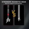 5 pièces magnétique croix PH2 jeu d'embouts Impact lot tête dureté tournevis Anti-dérapant tournevis perceuse à main outils