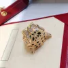 Pantera anel para feminino designer para homem diamante esmeralda ouro banhado 18k t0p qualidade mais alta qualidade estilo clássico presente requintado 028