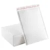 Torby do przechowywania 50pcs Mailing koperty profesjonalne białe bąbelki wysiane na pakiet ClothesstoRage