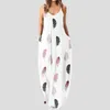 Casual Dresses Women Dress Long Maxi V Neck Loose For Tunic Cotton Summer Amning