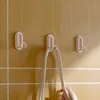 New New Steel Punching-free Wall Hook Key Clothes Coat Hanger Hook Wall Decor Storage Hook Rust-proof Bathroom Tower Haredware Hook