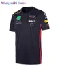 Heren T-shirts F1 team race-T-shirt polyester sneldrogend korte broek dezelfde stal kan worden aangepast 0325H23