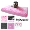 Canile Penne Lungo Peluche Letto per cani Cuscino per animali Coperta rettangolare Morbido pile Cucciolo di gatto Cucciolo di chihuahua Tappetino per divano Tappetino per cani di piccola taglia Dr Dhdzy