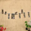 Other Bedding Supplies Clothes Peg 10PCS Outfit Stainless Steel Beach Towel Clips Keep Your Towel From Blowing Away Drop shipping Utility clothespins