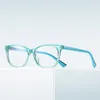 Lunettes de soleil Cadres Fille Mode Bleu Lumière Bloquant Lunettes Cadre Radioprotection Lunettes Petit Visage Style Lunettes Avec Charnière À Ressort 230325