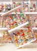 Opslagboxen Bins Acryl Blind Box Showcase Actie Figuren Display Case Model Collectible Dust-Proof Artcrafts Box Toy Doll Storage Organisator NIEUW P230324