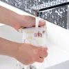 Toiletbrekomslagen afdrukken Wasruimte Warm wasbaar Gezondheid Sticky Mat Cover Pad Huishoudelijk herbruikbaar zacht