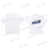 T230325 T-shirts pour hommes T-shirts pour hommes TRAPSTAR Tee Coton Col rond Hip Hop T-shirt à manches courtes Mode Hommes Casual Alphabet imprimé T-shirts taille S-XL