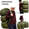 Bolsas ao ar livre de alta qualidade 90l de grande capacidade viagens militares oxford canvas backpack camuflage saco de mochila à prova d'água 230325