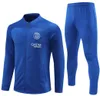 22 23 24 psgS herr träningsoverall fotboll jacka kit Survetement 2022 2023 psgS MBAPPE fotboll full Zipper jackor träningsoverall träningsoverall jogging kit set