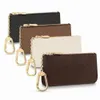 Womens Key Wallets Men Designer Fashion Coin Purse Women Card Holder Genuine Leather Zipper Bag Accessoires Purse Crossbody Bag