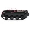 ElectricRC Car RC Tank Smart Robot Chassis Kit Rubber Rubber Track Crawler لـ Arduino 130 Motor DIY Toys الأطفال 230325