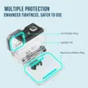 Selfie Monopods Waterproof Case for GoPro Hero 11 10 9 Black Accessories 60M Diving Housing Cover Protector Underwater Shell Go Pro 10 9 Camera 230325