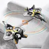 ElectricRC Aircraft V17 Remote Control Airplane 24g Fighter Hobby Plan Glider Epp Foam Toys Drone Kids Gift 230325