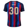 Football Jersey Custom 22 23 Pedri Lewandowski Soccer Gavi ANSU Fati de Futbol Ferran 2022 2023 FC Camiseta Raphinha Shirt Men Bar