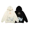 Designer Tech Maglioni Felpe con cappuccio 2023 Felpe Air Force1 Maglione China-chic Sweet Rabbit Graffiti Felpa con cappuccio in peluche Cappotto stile sessualità Maschile 310