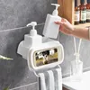 Nouveau support de téléphone mural étanche à l'eau support de salle de bain shampooing serviette organisateur étagère multi-usages support de rangement mural boîte à cosmétiques