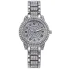 Montres-bracelets montres 2023 luxe femmes élégant Ultra mince montre dame affaires mosaïque cristal strass