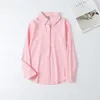 Women's Blouses Size S To 8XL Spring/Summer Fashion Button Top Office Lady Professional White Shirt Loose Street Plus Ladies