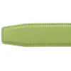 Ceintures 3.5 CM Largeur Ceinture Verte Sangle Sans Boucle Queue Carrée En Cuir Véritable De Haute Qualité Hommes Corps Automatique En GrosCeintures