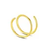 Scheroni di anelli del naso in acciaio inossidabile anello a doppio cerchio a spirale set di colori argento set da donna per perforazione maschile 230325