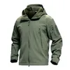 Herenjacks Outdoor Waterdichte softshell jas Mannen jagen windjager wandeljas camping vissen tactische jas militaire kleding 230325