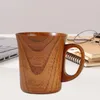 Muggar Creative Coffee Mug Food Grade Tea Cup Japanese Style Natural Jujuube Wood Milk Drinking