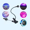 ネイルドライヤーLED Ultraviolet Lights Clipon Flexible Metal Tube UV Lamp USB Mini Gel Curing Light Desk Dryer for DIY Art 230325