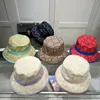 Designer-Eimerhut, Baseballkappe, breite Krempe, Hüte mit Kuppelmuster, Freizeitkappen, Buchstaben-Neuheitsdesign für Sommerhüte für Männer und Frauen