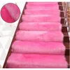 Tapis Doux en peluche en peau de mouton tapis d'escalier pour affichage coiffeuse décor à la maison tapis de fourrure pour photographie couverture de chaise Shaggy tapis moelleux W0325