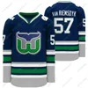 커스텀 하트 포드 헤리티지 2020 Whalers 나이트 하키 저지 ERIK HAULA VAN RIEMSDYK JACCOB SLAVIN TEUVI TEUVO TERAVAINEN Martin NECAS LUCAS WALLMARK