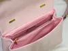 Sacs à main de luxe Empreinte Giant BB Sac fourre-tout rose Hasp Up Sac à bandoulière en cuir souple avec bretelles réglables Sacs à main à bandoulière Sac Boston pour femme