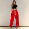 Pantalon féminin S Personnalité originale Sweat Pant Fashion Print Hiphop Pantalon Jazz Papt de sueur décontracté Dance Dance Sport 230325