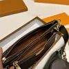 Bags Handbag Date code Women Purse clutch shoulder wallet Fashion messenger cross body 3pcs set Purse Crossbody bag
