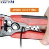 Outils de dénudage de fil pince multi-outils YEFYM YE-1 coupe-dénudage automatique sertissage de câble réparation d'électricien