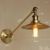 Lampy ścienne przylegające do Long Arm oświetlenia światła sypialnia Wandlampen Edison LED Loft Industrial vintage lampa lamparas de pared