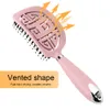 Hårborstar Pop Brosse Detangling Women Nylon Scalp Massage Comb Wet Curly Brush Dressing Styling Tools 230325